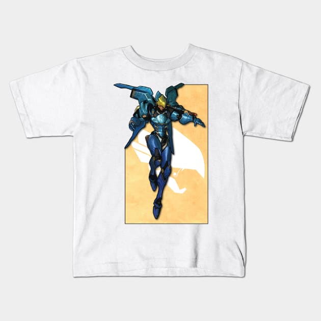 Overwatch - Pharah Kids T-Shirt by LiamShaw